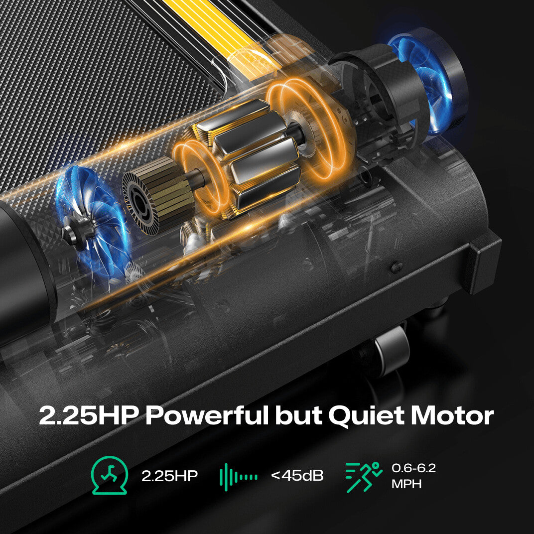 Urevo Foldi Mini löpband 1049 x 399 mm 10 km/t- Class A