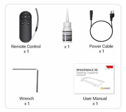 UREVO Spacewalk 3S Auto-inclined walkingPad löpband 430 x 1080 mm 6 km/t